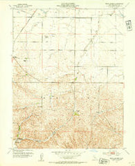 Birds Landing California Historical topographic map, 1:24000 scale, 7.5 X 7.5 Minute, Year 1953
