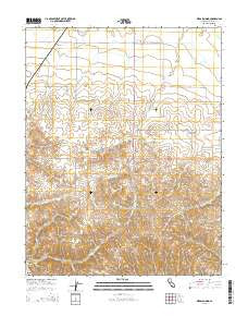 Birds Landing California Current topographic map, 1:24000 scale, 7.5 X 7.5 Minute, Year 2015