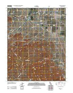 Bishop California Historical topographic map, 1:24000 scale, 7.5 X 7.5 Minute, Year 2012