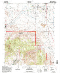Bishop California Historical topographic map, 1:24000 scale, 7.5 X 7.5 Minute, Year 1994