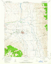 Bishop California Historical topographic map, 1:62500 scale, 15 X 15 Minute, Year 1949