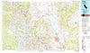 Bishop California Historical topographic map, 1:100000 scale, 30 X 60 Minute, Year 1978