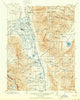 Bishop California Historical topographic map, 1:125000 scale, 30 X 30 Minute, Year 1913
