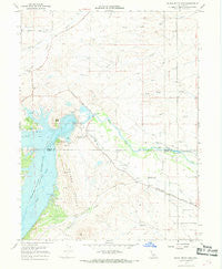 Black Butte Dam California Historical topographic map, 1:24000 scale, 7.5 X 7.5 Minute, Year 1967