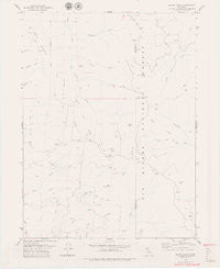 Black Lassic California Historical topographic map, 1:24000 scale, 7.5 X 7.5 Minute, Year 1979