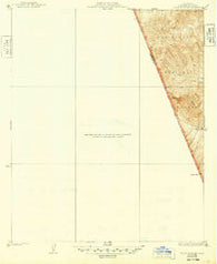 Black Mountain California Historical topographic map, 1:24000 scale, 7.5 X 7.5 Minute, Year 1938