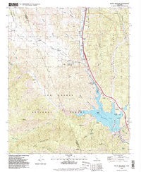 Black Mountain California Historical topographic map, 1:24000 scale, 7.5 X 7.5 Minute, Year 1991