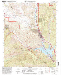 Black Mountain California Historical topographic map, 1:24000 scale, 7.5 X 7.5 Minute, Year 1995