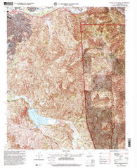 Black Star Canyon California Historical topographic map, 1:24000 scale, 7.5 X 7.5 Minute, Year 1997