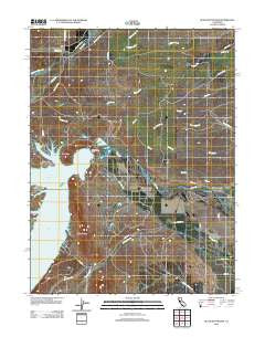 Black Butte Dam California Historical topographic map, 1:24000 scale, 7.5 X 7.5 Minute, Year 2012