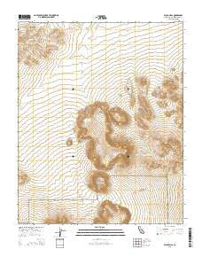 Black Hills California Current topographic map, 1:24000 scale, 7.5 X 7.5 Minute, Year 2015