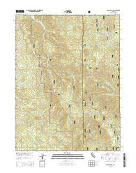 Black Lassic California Current topographic map, 1:24000 scale, 7.5 X 7.5 Minute, Year 2015