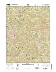 Black Rock Mountain California Current topographic map, 1:24000 scale, 7.5 X 7.5 Minute, Year 2015