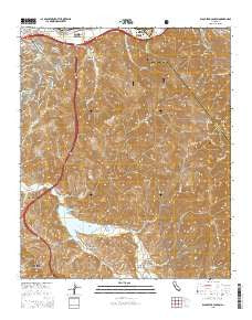 Black Star Canyon California Current topographic map, 1:24000 scale, 7.5 X 7.5 Minute, Year 2015