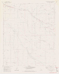 Blackburn Canyon California Historical topographic map, 1:24000 scale, 7.5 X 7.5 Minute, Year 1982