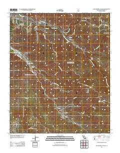 Blackburn Canyon California Historical topographic map, 1:24000 scale, 7.5 X 7.5 Minute, Year 2012