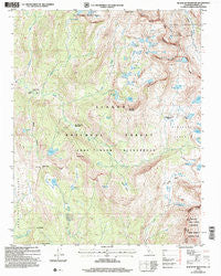 Blackcap Mountain California Historical topographic map, 1:24000 scale, 7.5 X 7.5 Minute, Year 2004