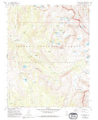 Blackcap Mountain California Historical topographic map, 1:24000 scale, 7.5 X 7.5 Minute, Year 1982