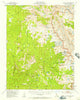 Blackcap Mtn California Historical topographic map, 1:62500 scale, 15 X 15 Minute, Year 1953