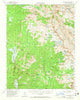 Blackcap Mtn California Historical topographic map, 1:62500 scale, 15 X 15 Minute, Year 1953