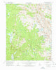 Blackcap Mtn California Historical topographic map, 1:62500 scale, 15 X 15 Minute, Year 1962