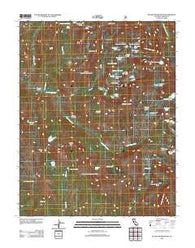 Blackcap Mountain California Historical topographic map, 1:24000 scale, 7.5 X 7.5 Minute, Year 2012
