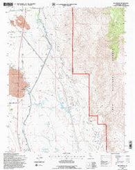 Blackrock California Historical topographic map, 1:24000 scale, 7.5 X 7.5 Minute, Year 1994