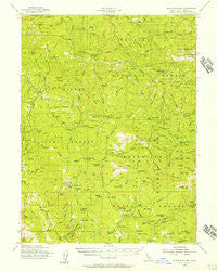 Blackrock Mtn California Historical topographic map, 1:62500 scale, 15 X 15 Minute, Year 1954