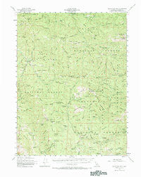 Blackrock Mtn California Historical topographic map, 1:62500 scale, 15 X 15 Minute, Year 1954