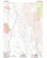 Blackrock California Historical topographic map, 1:24000 scale, 7.5 X 7.5 Minute, Year 1992
