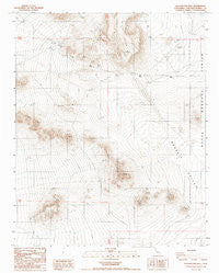 Blackwater Well California Historical topographic map, 1:24000 scale, 7.5 X 7.5 Minute, Year 1988