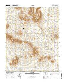 Blackwater Well California Current topographic map, 1:24000 scale, 7.5 X 7.5 Minute, Year 2015