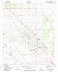 Blackwells Corner California Historical topographic map, 1:24000 scale, 7.5 X 7.5 Minute, Year 1953