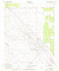 Blackwells Corner California Historical topographic map, 1:24000 scale, 7.5 X 7.5 Minute, Year 1953