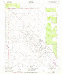 Blackwells Corner California Historical topographic map, 1:24000 scale, 7.5 X 7.5 Minute, Year 1953
