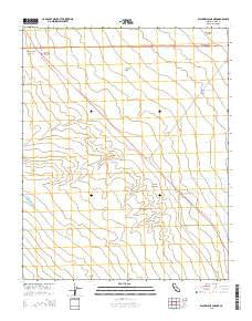 Blackwells Corner California Current topographic map, 1:24000 scale, 7.5 X 7.5 Minute, Year 2015