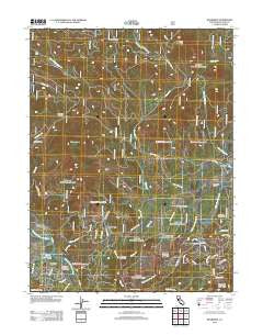 Blairsden California Historical topographic map, 1:24000 scale, 7.5 X 7.5 Minute, Year 2012