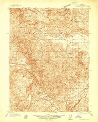 Blairsden California Historical topographic map, 1:48000 scale, 15 X 15 Minute, Year 1937