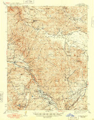 Blairsden California Historical topographic map, 1:62500 scale, 15 X 15 Minute, Year 1943
