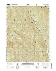 Blake Mountain California Current topographic map, 1:24000 scale, 7.5 X 7.5 Minute, Year 2015