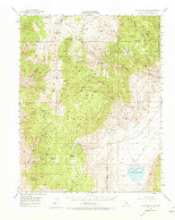 Blanco Mountain California Historical topographic map, 1:62500 scale, 15 X 15 Minute, Year 1951