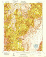 Blanco Mountain California Historical topographic map, 1:62500 scale, 15 X 15 Minute, Year 1951