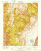 Blanco Mountain California Historical topographic map, 1:62500 scale, 15 X 15 Minute, Year 1951