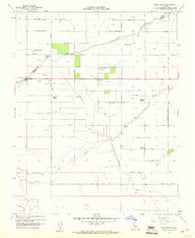 Bliss Ranch California Historical topographic map, 1:24000 scale, 7.5 X 7.5 Minute, Year 1960