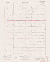 Bliss Ranch California Historical topographic map, 1:24000 scale, 7.5 X 7.5 Minute, Year 1960