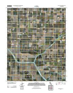 Bliss Ranch California Historical topographic map, 1:24000 scale, 7.5 X 7.5 Minute, Year 2012
