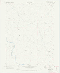Blocksburg California Historical topographic map, 1:24000 scale, 7.5 X 7.5 Minute, Year 1969