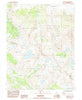 Bloody Mtn California Historical topographic map, 1:24000 scale, 7.5 X 7.5 Minute, Year 1983