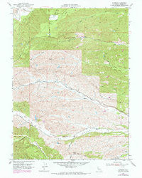 Blossom California Historical topographic map, 1:24000 scale, 7.5 X 7.5 Minute, Year 1952