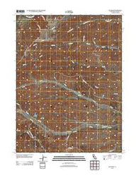 Blossom California Historical topographic map, 1:24000 scale, 7.5 X 7.5 Minute, Year 2012